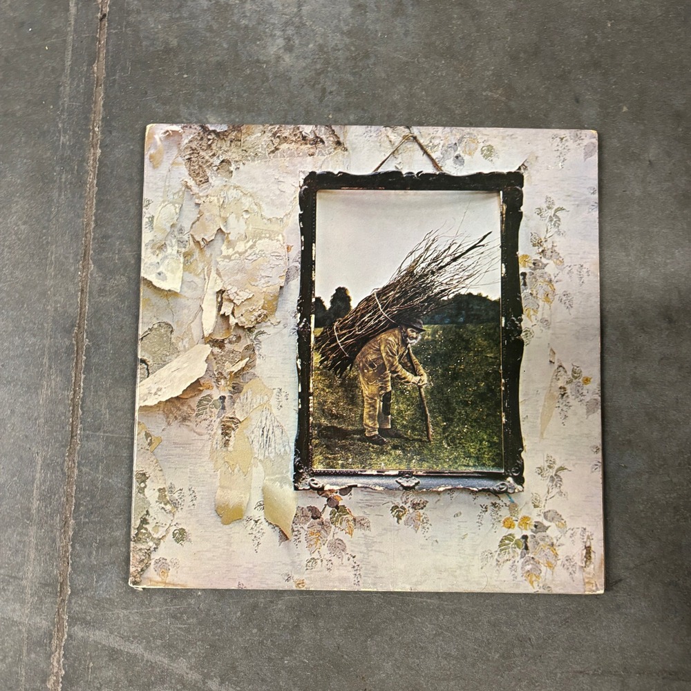 Led Zeppelin IV Zoso Vinyl LP Atlantic SD 19129 Gatefold Stairway to Heaven 1971
